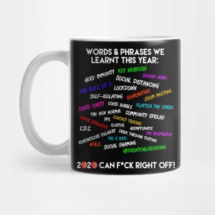 The Words and Phrases of 2020 Mug